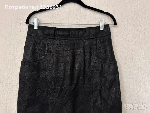 Пола от естествена кожа, снимка 4 - Поли - 49748189