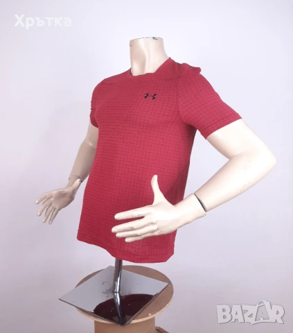 Under Armour Seamless - Оригинална мъжка тениска р-р SM, снимка 3 - Тениски - 50689127