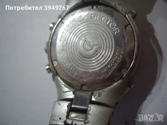 Стар работещ часовник хронограф., снимка 3 - Мъжки - 48262758