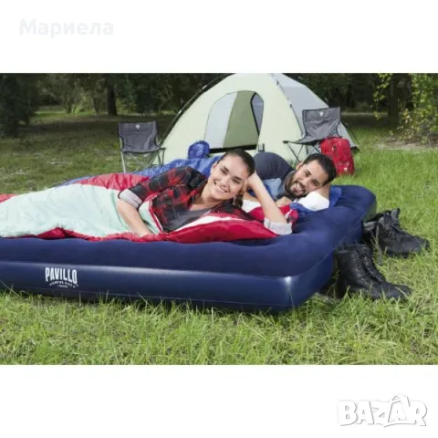 Продавам нови надуваеми легла King Size 203x183x22 cm, Надуваемо флокирано въздушно легло