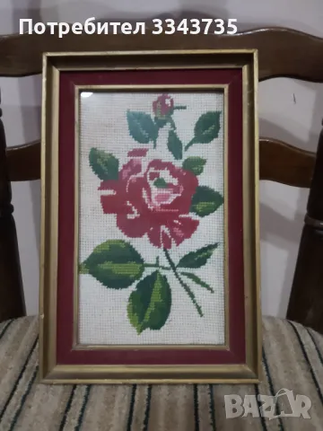 Продавам два гоблена 28х18.5см., снимка 6 - Гоблени - 49717498