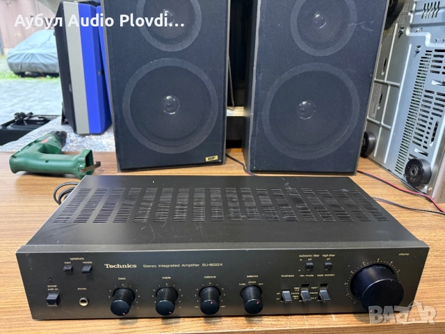 Technics SU-8022K Усилвател , снимка 3 - Ресийвъри, усилватели, смесителни пултове - 52674088