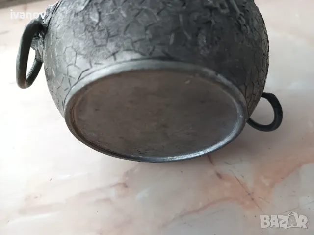 Цинков съд, кашпа, снимка 7 - Антикварни и старинни предмети - 48128945