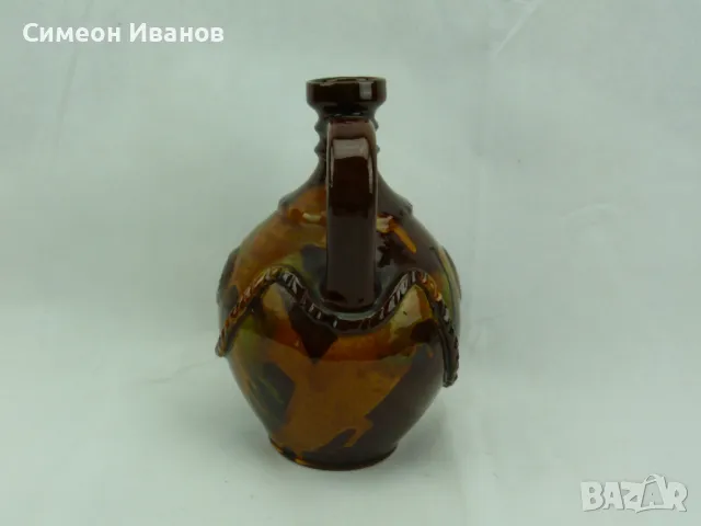 Стара керамична стомна бардуче #2349, снимка 2 - Антикварни и старинни предмети - 47996584