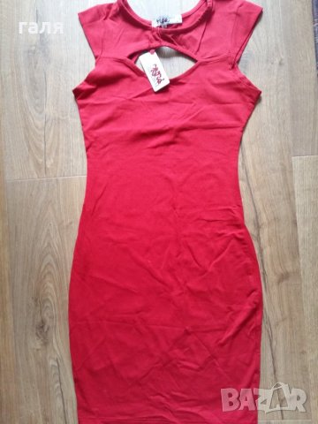 Нова червена рокля, снимка 1 - Рокли - 32890865