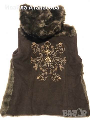 Елек еко косъм Vero moda - S, снимка 3 - Елеци - 38753944