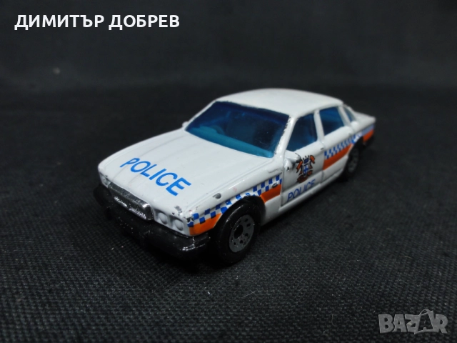 СТАРА РЕТРО МЕТАЛНА КОЛИЧКА MATCHBOX THAILAND JAGUAR XJ6 POLICE