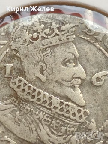 Сребърна монета Орт 1624г. Сигизмунд трети Данциг за КОЛЕКЦИОНЕРИ 13715, снимка 5 - Нумизматика и бонистика - 42987175