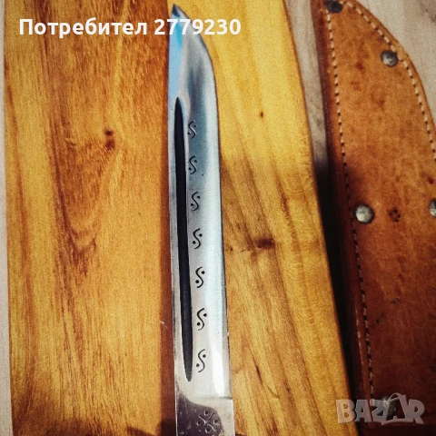 Ловен нож касапски от Едно време!, снимка 9 - Антикварни и старинни предмети - 50850541