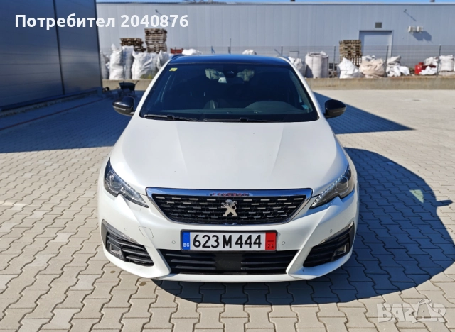 Peugeot 308 SW, 2018г. бензин 1.2, 130 к.с. GT-line, внос от Швейцария, снимка 4 - Автомобили и джипове - 52255179