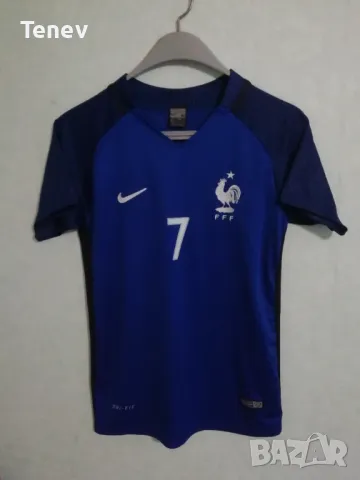Франция Гризман футболна тениска фланелка Nike France Griezmann , снимка 2 - Тениски - 49365617
