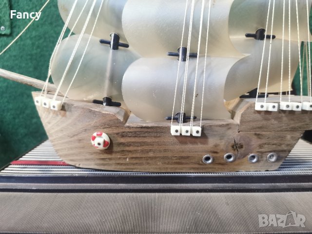 Дървена нощна лампа кораб , снимка 4 - Антикварни и старинни предмети - 44034725