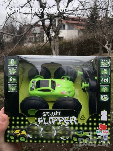 RC Stunt flipper - 4х4 кола с дистанционно, снимка 7 - Коли, камиони, мотори, писти - 28544576