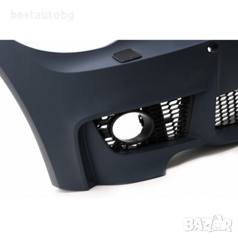Предна M1 броня за BMW E87/E88 E81/E82 (04-13) с бъбреци и халогени, снимка 5 - Аксесоари и консумативи - 43434634