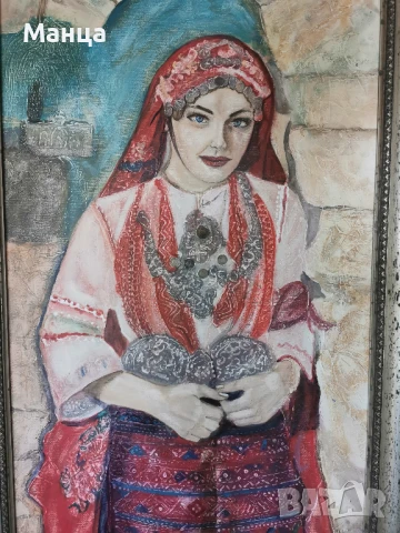 Голяма авторска картина масло, снимка 2 - Картини - 50945623