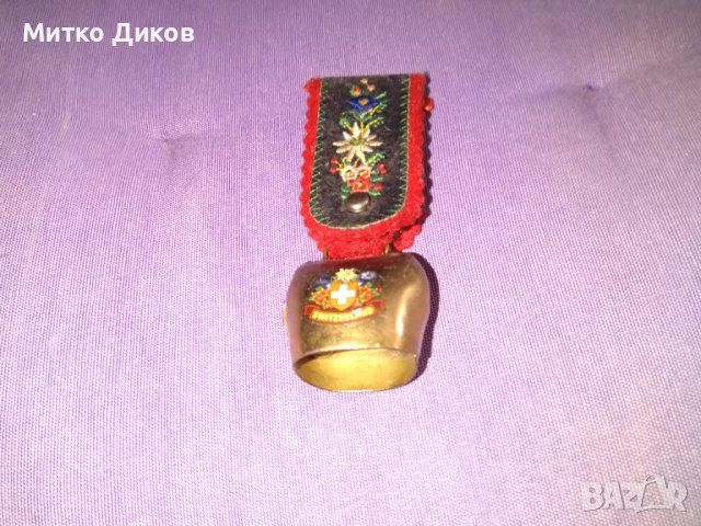 Швейцарска камбанка - Н-100мм и 39х34мм камбанката