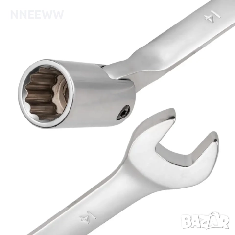 Комплект глухи звездогаечни ключове JCB – 10ч , 8-21мм , 5010R, снимка 4 - Ключове - 52662351