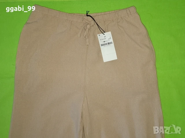 Нов памучен летен панталон , снимка 2 - Панталони - 50758115
