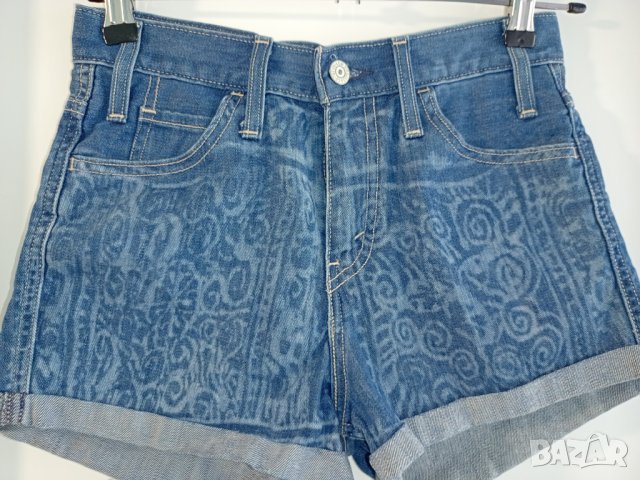 Къси дънкови панталонки Levi's 26, снимка 1