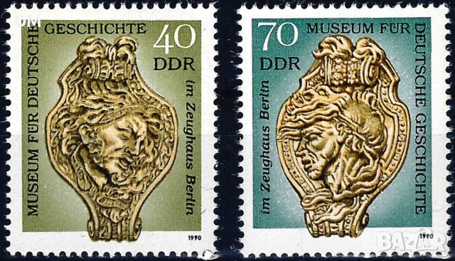 Германия ГДР 1990 - изкуство експонати MNH, снимка 1 - Филателия - 43604748