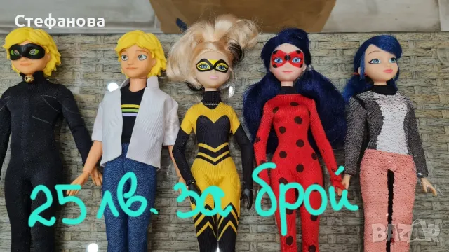 Кукли Miraculous, Калинката и Черния котарак 