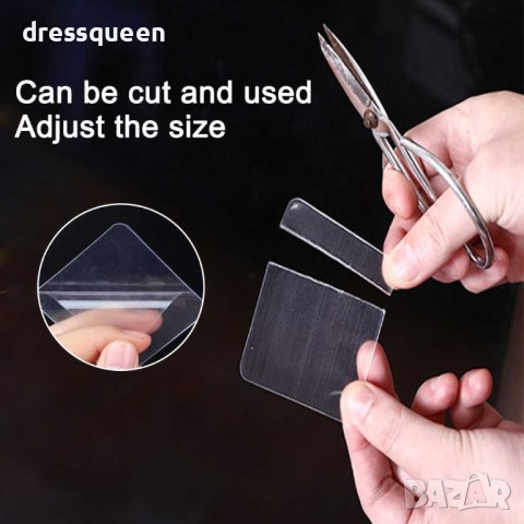 3149 Прозрачни самозалепващи стикери за закрепване на предмети към гладки повърхности Комплект 5 или, снимка 8 - Други стоки за дома - 44128283