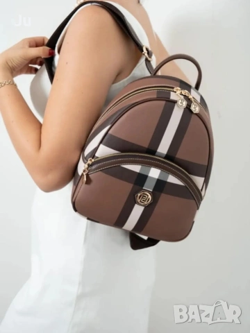 кафява стилна раница SilverPolo Нова с етикет 