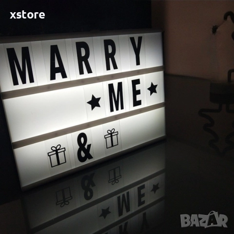 LED картина с надписи, подходяща декорация за дома, снимка 4 - Картини - 52793084