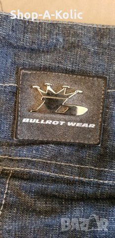 Vintage Retro 90s BULLROT WEAR CLOTHING CORP. Denim Jeans Hip Hop, снимка 8 - Дънки - 35643129