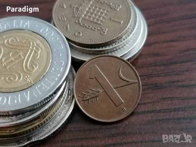 Монета - Швейцария - 1 рапен | 1958г.; серия B