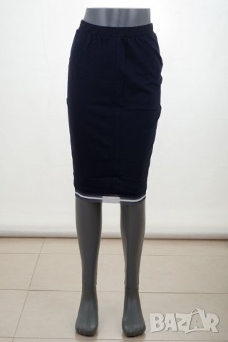 Комплект пола и блуза в тъмносиньо марка La Aurora - S, снимка 5 - Костюми - 32397924