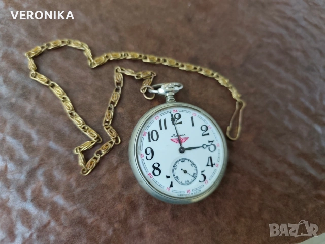 Стар Джобен часовник Молния Влак с кюстек-работи, снимка 2 - Антикварни и старинни предмети - 53047653