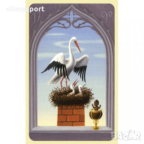 карти оракул AGM MYSTICAL LENORMAND  нови Тази колода с 36 карти насърчава читателите да изследват с, снимка 8 - Карти за игра - 32694083