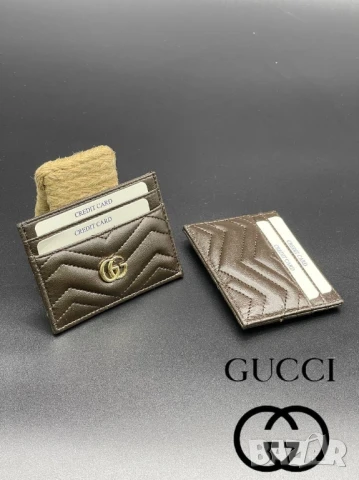 визитници gucci , снимка 6 - Портфейли, портмонета - 51390089