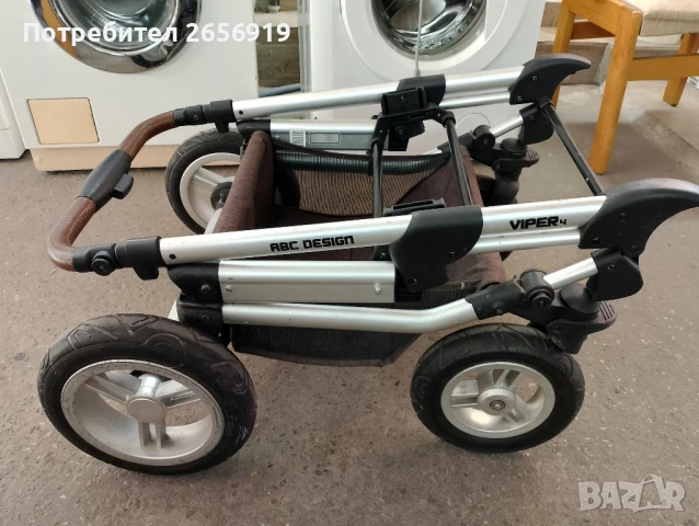 Бебешка количка ABC DESIGN-комплект, снимка 5 - Детски колички - 50912008