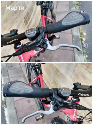 Немски Велосипед Стивънс*27скорости*28цола*Хидравлични Спирачки*Като Ново, снимка 4 - Велосипеди - 48372739