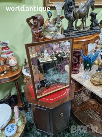 Страхотно антикварно рекламно огледало , снимка 7 - Антикварни и старинни предмети - 52323217