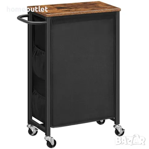 Мобилна текстилна кошница за пране с компактни размери BF24XY01