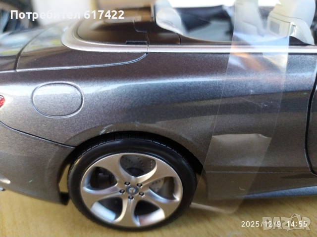 1:18 Метален модел на  Mercedes S Class Cabriolet/ C217 /2015 -Norev, снимка 17 - Колекции - 52709493
