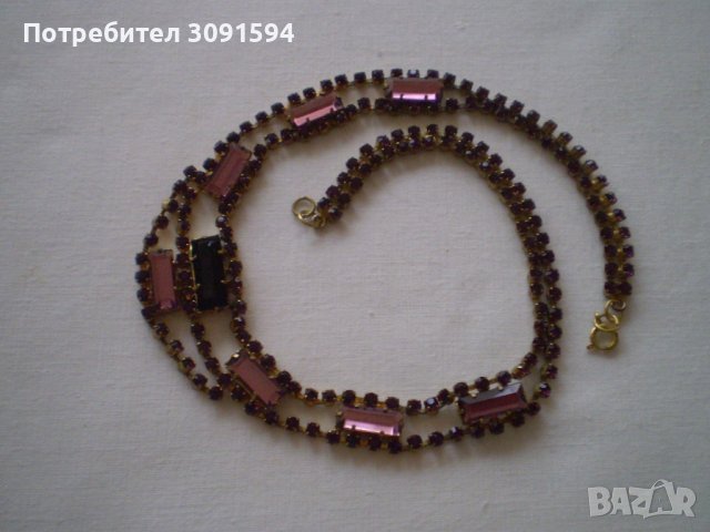 старинно чешко дамско колие, снимка 2 - Антикварни и старинни предмети - 40277345