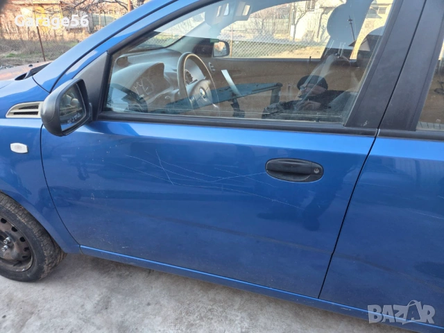 Предна лява врата за Chevrolet Aveo 2010г.-необорудвана 