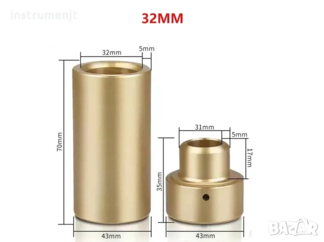 Удължена глава за поялник за PPR (полипропиленови) тръби ф 20  ,ф 25 и ф 32, снимка 5 - Поялници и запояване - 44933070