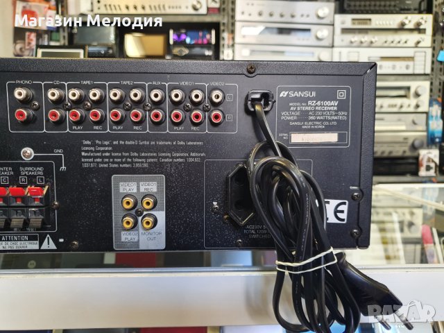 Ресийвър Sansui RZ-6100AV Изходна мощност: 70 вата на канал в 8Ω (стерео ) В перфектно техническо и , снимка 10 - Ресийвъри, усилватели, смесителни пултове - 43502134