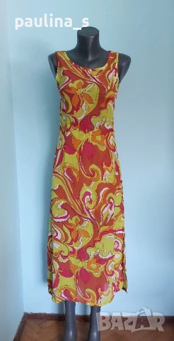 Два различни броя / Ефирна рокля, изработена по модел на Burda / Бурда , снимка 4 - Рокли - 51305284