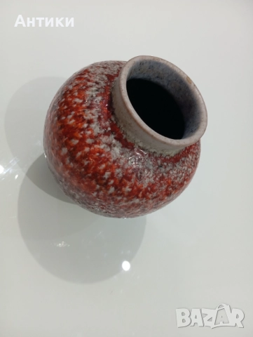 Стара керамична ваза маркирана , снимка 17 - Вази - 52528057