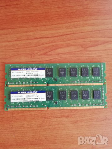 Super Talent DDR3 2x4GB PC3-10600 1333mhz