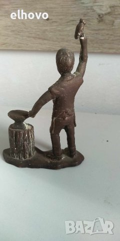 Колекционерска метална фигурка на ковач, снимка 5 - Антикварни и старинни предмети - 43937486