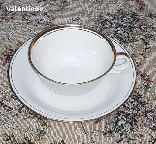 Старинен порцеланов сервиз за кафе- Франция , снимка 5 - Сервизи - 48350149