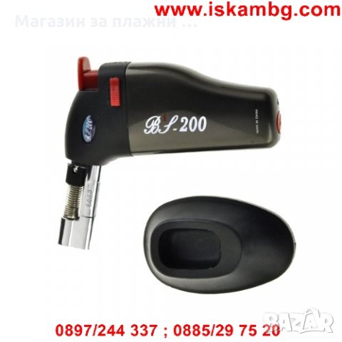 Газова горелка с пиезо запалване и стойка (BS200), снимка 8 - Други стоки за дома - 28576118