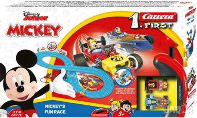 CARRERA FIRST MICKEY MOUSE Електрическа писта Мики и Доналд